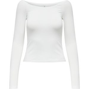 Top - Off-Shoulder - Lange Mouwen - Regular Fit - Zacht en Fris