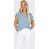 Only - Onlvic Solid Top - T-shirt - Soft Chambray - Dames