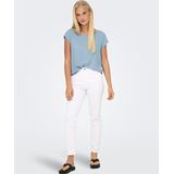 Only - Onlvic Solid Top - T-shirt - Soft Chambray - Dames