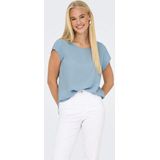 Only - Onlvic Solid Top - T-shirt - Soft Chambray - Dames