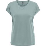 ONLFree - T-shirt - Effen - Gerecycled Materiaal - Ronde Hals