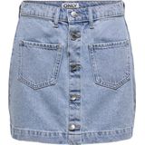 ONLY - Onlamazing Hw Rok - Lichtblauw - Jeans - 1 Stuk