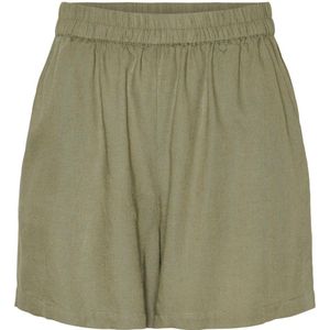 PIECES - Curve - Korte Broek - Kaki - Regular Waist