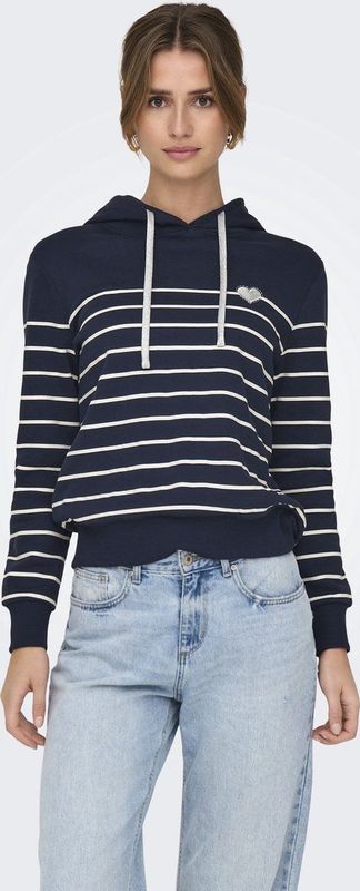 ONLY Sweatshirt  navy / zilver / wit