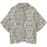 Vero Moda - S/S T-shirt WVN Ga - Crème - T-shirt