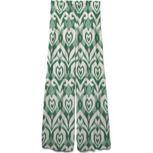 VERO MODA high waist casual broek groen