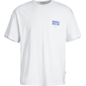 JACK & JONES Shirt 'JWHMykonos'  gemengde kleuren / wit