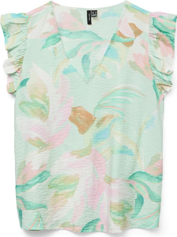 Vmjosie - WVN Débardeur - Birds Egg Green - Katoen