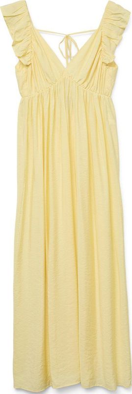 VERO MODA Jurk 'JOSIE'  lichtgeel