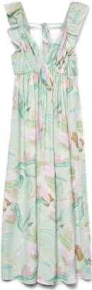 Vmjosie - Lange Jurk - V-Hals - Mouwloos - Enkel Lengte - Regular Fit