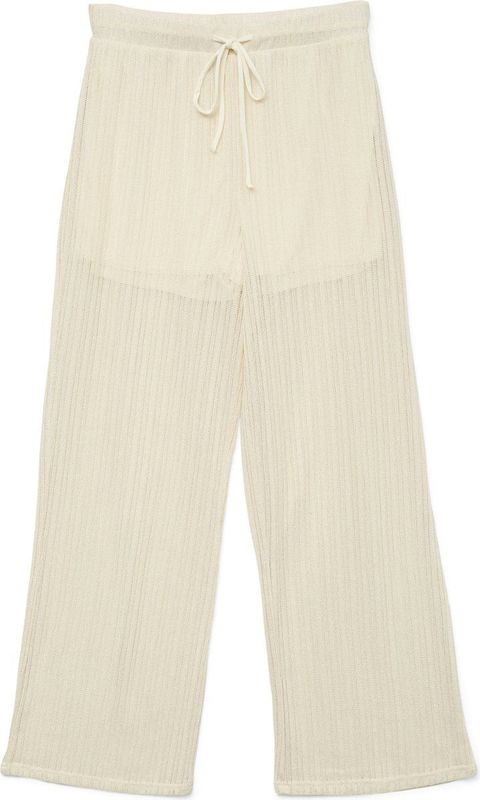 Broek - High Waist - Elastische Taille - Wide Leg Fit