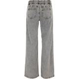 Zwangerschapsjeans - Wijde Pijpen - Elastische Tailleband - Low Waist