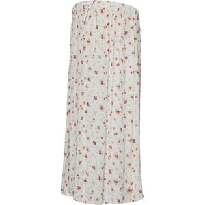 Rok - Midi - Enkel Lengte - High Waist - Met Elastische Tailleband