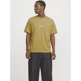 Jack & Jones - JORVesterbro - T-shirt - Kaki/Wit
