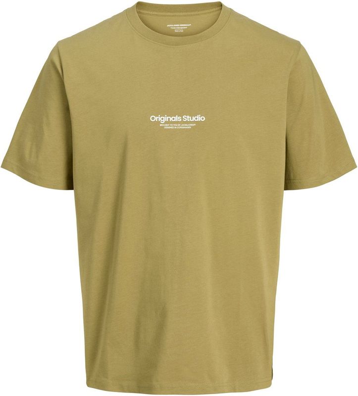 Jack & Jones - JORVesterbro - T-shirt - Kaki/Wit