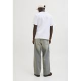 JACK & JONES - Shirt - Lichtbruin/Wit