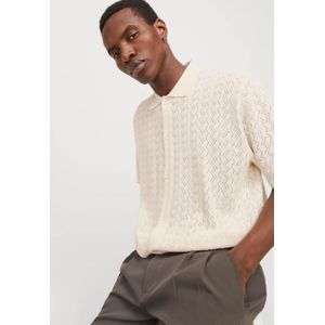 Polo - Blauw - Katoen/Gerecycled Polyester - Korte Mouwen