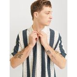 Gerecycled - Gestreept Overhemd - Comfort Fit - Halve Mouw