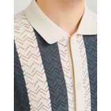 Gerecycled - Gestreept Overhemd - Comfort Fit - Halve Mouw