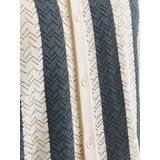 Gerecycled - Gestreept Overhemd - Comfort Fit - Halve Mouw