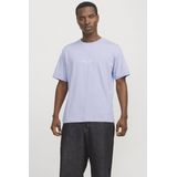 Jack & Jones - JORVESTERBRO TEE SS CREW NECK NOOS - T-shirt - Cosmic Sky - Korte Mouwen