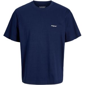 Jack & Jones - Jorparos Easter Sketch - T-shirt - Ocean Cavern - Katoen