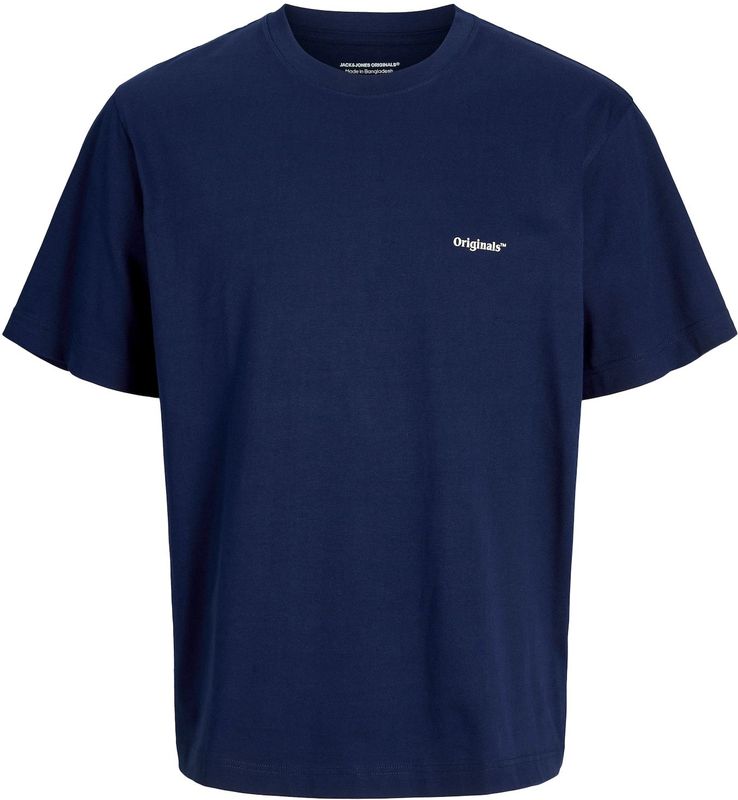 Jack & Jones - Jorparos Easter Sketch - T-shirt - Ocean Cavern - Katoen