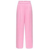 Broeken - High Waist - Elastische Tailleband - Straight Fit - Zijdenzakken