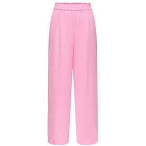 Broeken - High Waist - Elastische Tailleband - Straight Fit - Zijdenzakken