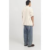 Jack & Jones - JORCOBA STRIPE RESORT SHIRT SS - Overhemd - Veelkleurig - Katoen