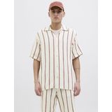 Jack & Jones - JORCOBA STRIPE RESORT SHIRT SS - Overhemd - Veelkleurig - Katoen