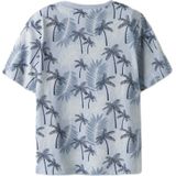 NAME IT KIDS - T-shirt - Blauw - Katoen