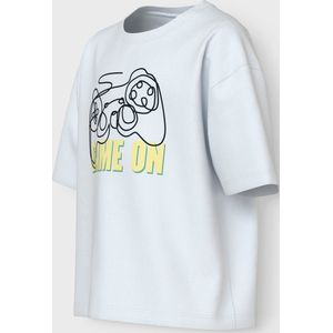 T-shirt - Motiefprint - Jersey - Ronde Hals - Halve Mouw - Losse Pasvorm