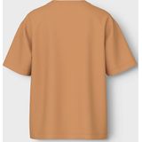 NAME IT KIDS - T-shirt - Camel - 100% Katoen