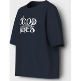 Name It - NkfVeen - T-Shirt - Navy Blazer - Katoen