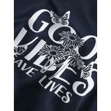 Name It - NkfVeen - T-Shirt - Navy Blazer - Katoen