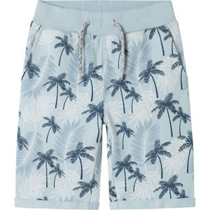 NAME IT Jongens Nkmvermo AOP Long SWE Shorts Unb F Noos, Celestial Blue, 116
