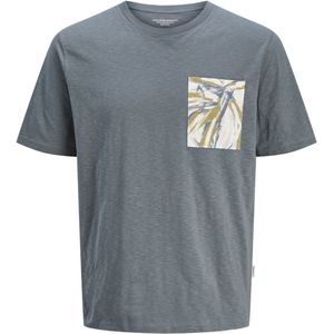 T-shirt - Ronde Hals - Korte Mouwen - Gekamd Jersey - Regular Fit