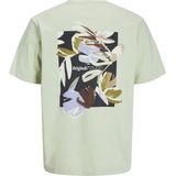 T-shirt - Ronde Hals - Korte Mouwen - Print Achterop - Relaxed Fit