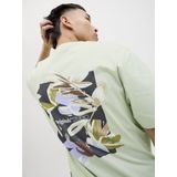 T-shirt - Ronde Hals - Korte Mouwen - Print Achterop - Relaxed Fit