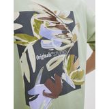 T-shirt - Ronde Hals - Korte Mouwen - Print Achterop - Relaxed Fit