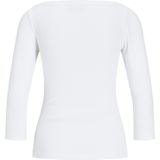 Jack & Jones - Jxfifi STR 3/4 Boatneck TOP JRS - Dames Top - Zwart
