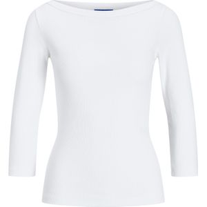 Jack & Jones - Jxfifi STR 3/4 Boatneck TOP JRS - Dames Top - Zwart