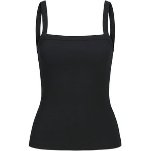 Top - FIFI - Spaghetti Top - Effen - Jersey - Mouwloos