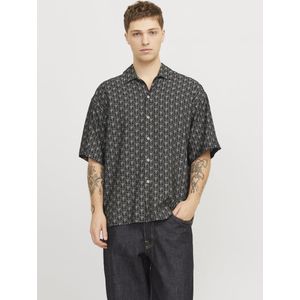 JACK&JONES - JORMARSHALL ISLINGTON AOP SHIRT SS SN - Heren Overhemden