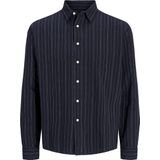 JACK&JONES - JORJAMES SPLIT STRIPE SHIRT LS - Heren Overhemden