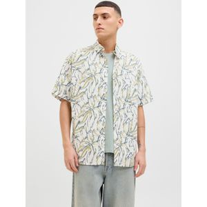 JACK & JONES - Bedrukt Hemd - Wit - Katoen