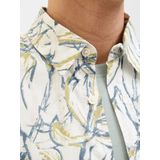 Overhemd - Katoen - All-over Patroon - Regular Fit