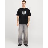Jack & Jones Kurzarmshirt "JORVESTERBRO PICTURE TEE SS CREW NECK SN"