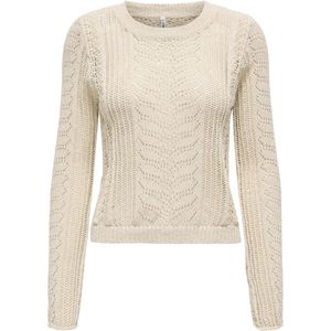 ONLY - Trui - Ecru - Polyester